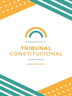 cover image of Tribunal Constitucional